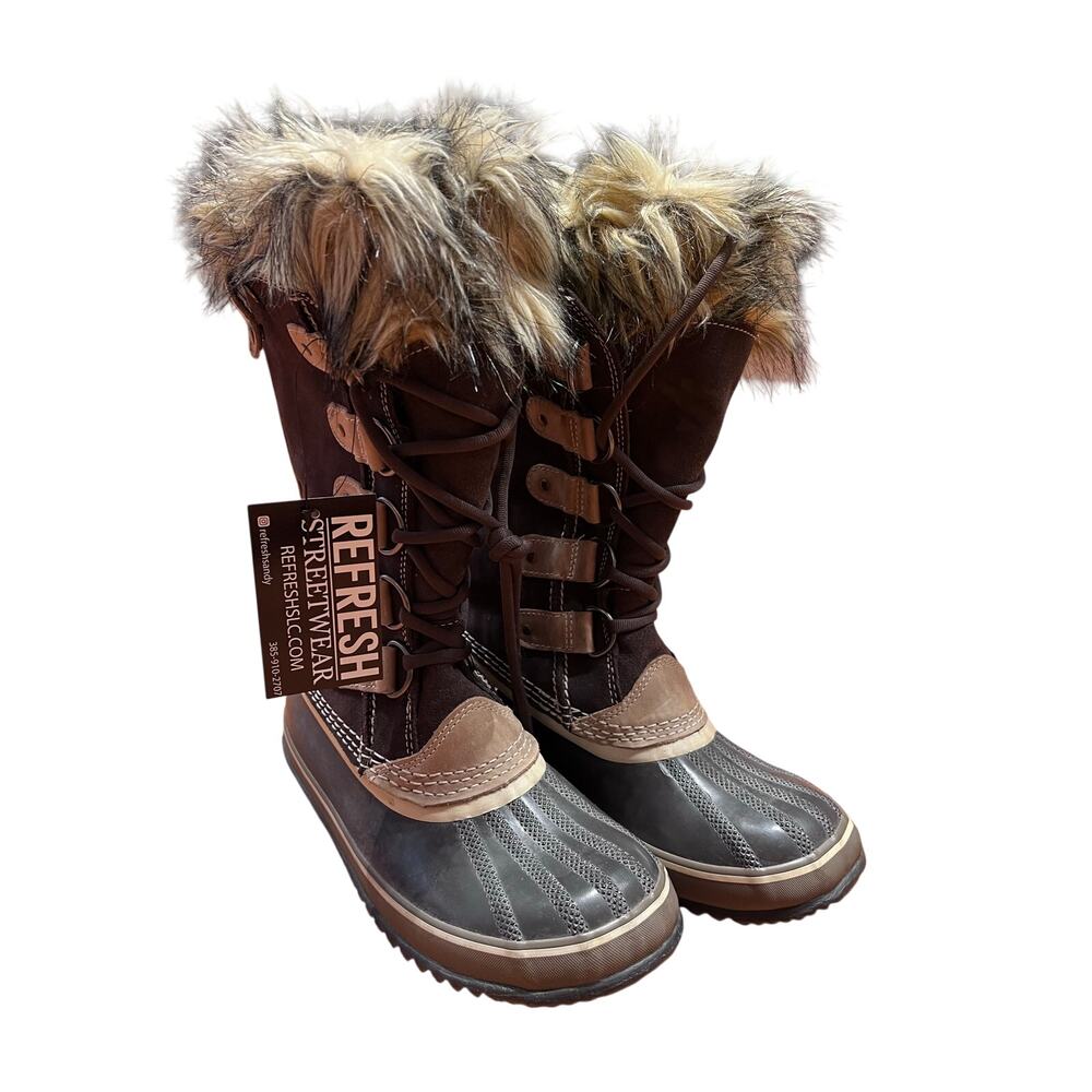 Sorel Joan Of Artic Water Proof Winter Snow Boots Women's Size 7